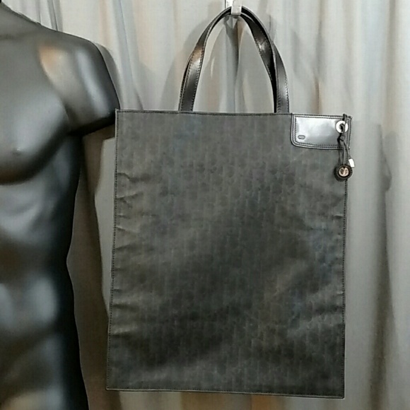 Dior Homme Manogram Canvas Coated Tote bag